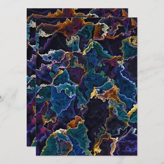 油スリック メニュー (正面/裏面)