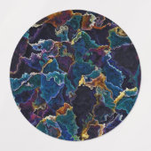 油スリック ラベル (デザイン1)