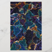 油スリック 便箋 (裏面)