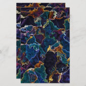 油スリック 便箋 (正面/裏面)