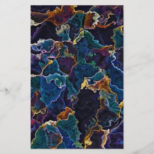 油スリック 便箋 (正面)