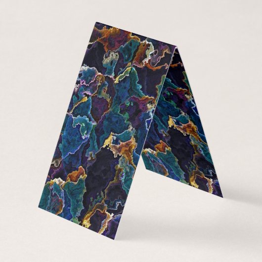 油スリック 名刺 (正面)