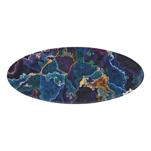 油スリック 名札 (正面)