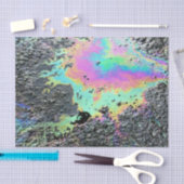 油スリック 薄葉紙 (クラフト)