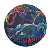 油スリック 野球ボール (正面左)