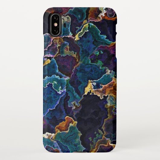 油スリック iPhoneケース (裏面)