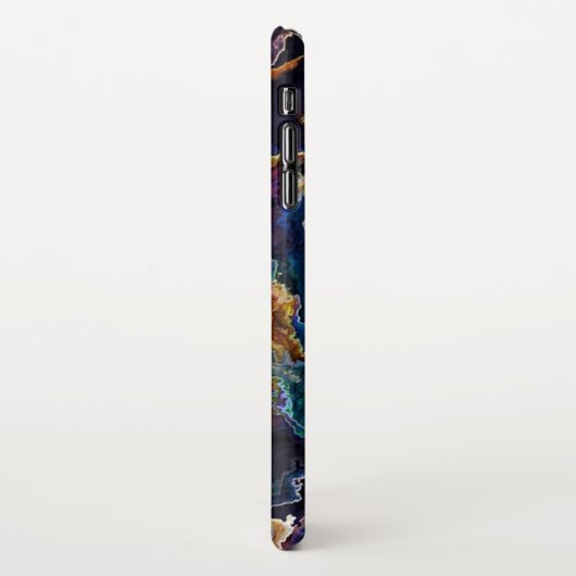 油スリック iPhoneケース (左側)