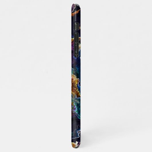 油スリック iPhoneケース (左側)