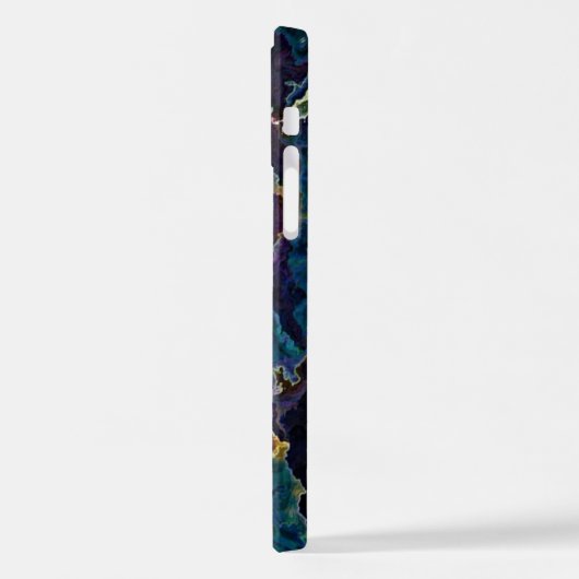 油スリック iPhoneケース (左側面)