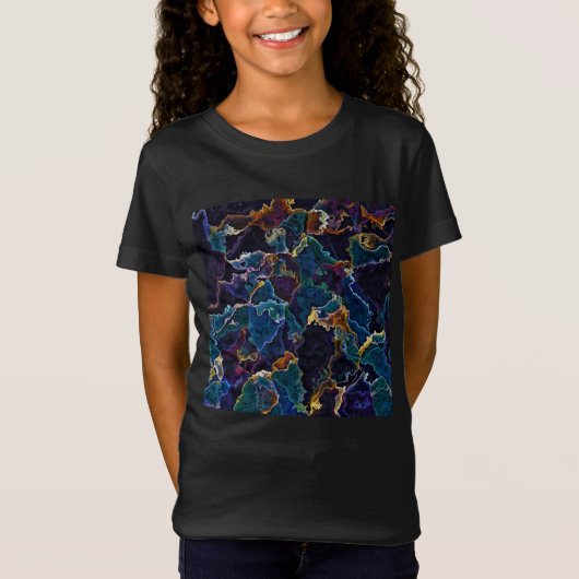 油スリック Tシャツ (正面)