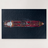 油タンカー船空中表示 ジグソーパズル (横)