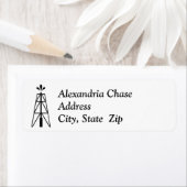 油デリ結婚ック |差出人住所ラベル ラベル (インサイチュ)