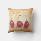 油パステルさくらんぼ クッション (裏面)