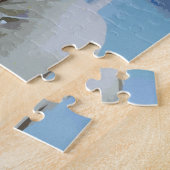 油パステル調の絵を描くJohn F Kennedy ジグソーパズル (側面)