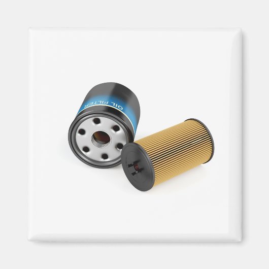 油フィルタ マグネット (正面)