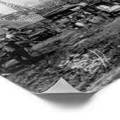 油フィールドテキサス州1919 ポスター (角)