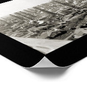 油フィールドロングビーチ写真1923 ポスター (角)