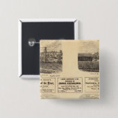 油フィールド，レジデンス 缶バッジ (正面&裏面)