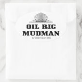 油フィールド、油リグミュードマン、掘削、油パッチ、ガス 楕円形シール (バッグ)