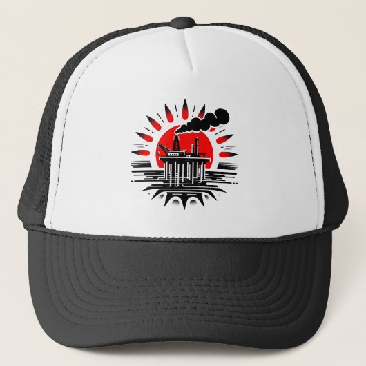 油プラットフォームHat キャップ (正面)