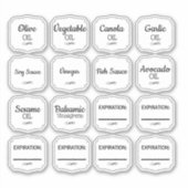 油ボトルラベル シール (正面)