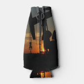 油ポンプジャックアットサンセットホテル ボトルクーラー (裏面)