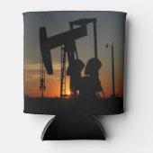 油ポンプジャックアットサンセットホテル 缶クーラー (正面)