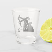 油ポンプユニットデザイン ショットグラス (裏面)