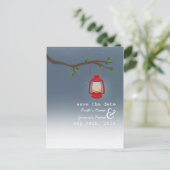 油ランプキャンピング/屋外夕べ日付を保存 案内ポストカード (スタンド正面)