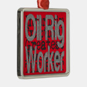 油リグ作業者超常者 メタルオーナメント (右)