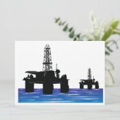 油リグ招待状 招待状 (スタンド正面)