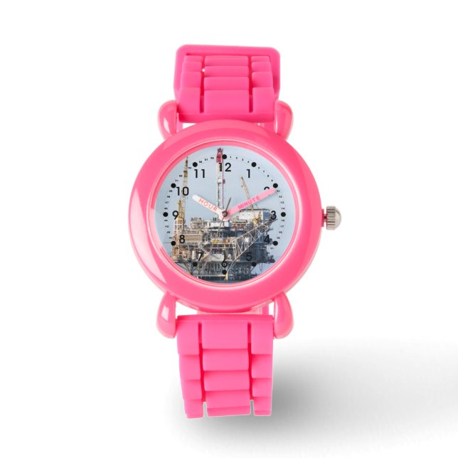 油リグ 腕時計 (正面)