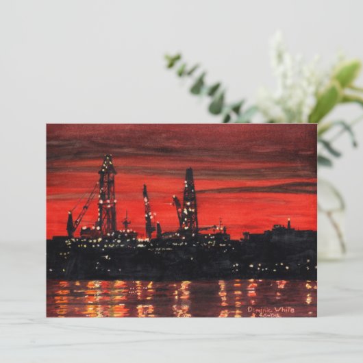 油リグatナイト 招待状 (スタンド正面)