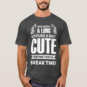 油リグWorker Drill Rig Oilfield Workers Cute Tシャツ