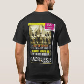 油リッチジャマイカ基本ダークTシャツ Tシャツ (裏面)