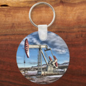 油井戸 キーホルダー (正面)