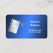 油交換 名刺 (正面)