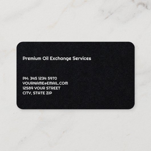 油交換 名刺 (裏面)