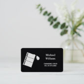 油交換 名刺 (スタンド正面)