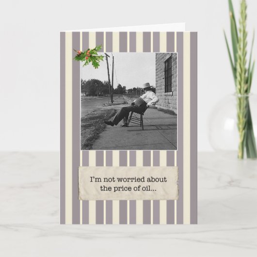 油価格とビールホリデーカード価格 シーズンカード (正面)