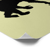 油労働者のlandmanパイプラインエンジニアリングギフト ポスター (角)