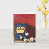 油及び綿 カード (黄色い花)