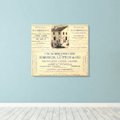 油取引所、シモンズ社 キャンバスプリント (インサイチュ (ウッドフロア))