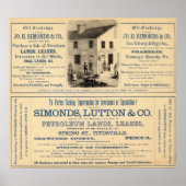 油取引所、シモンズ社 ポスター (正面)