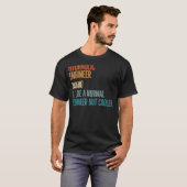 油圧エンジニアの定義 Tシャツ (正面フル)