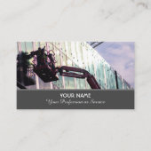 油圧ホイストとリフト・プラットフォームのスペシャリスト 名刺 (正面)