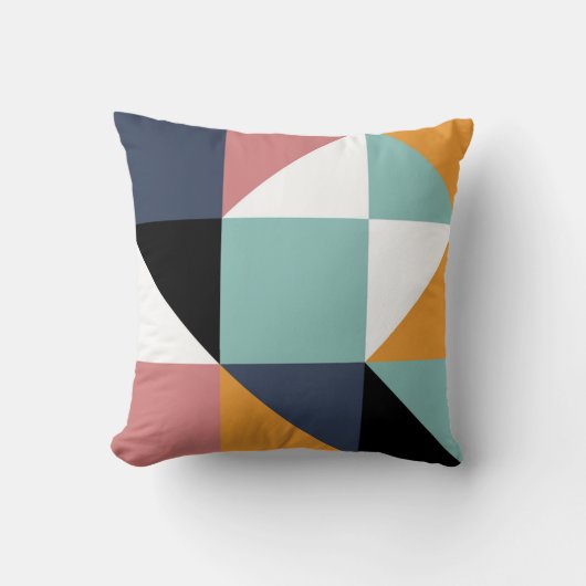 油圧モザイクパターン クッション (正面)