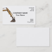 油圧腕 名刺 (正面/裏面)