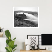 油圧金ゴールドマイニングアラスカ1910 ポスター (ホームオフィス)