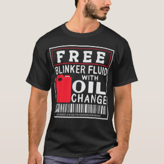 油変化を伴うフリーのブラインド流体 Tシャツ